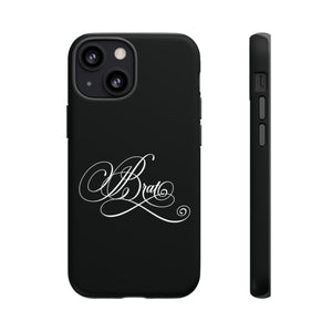 Brat Calligraphy Phone Case Phone Case Restrained Grace   