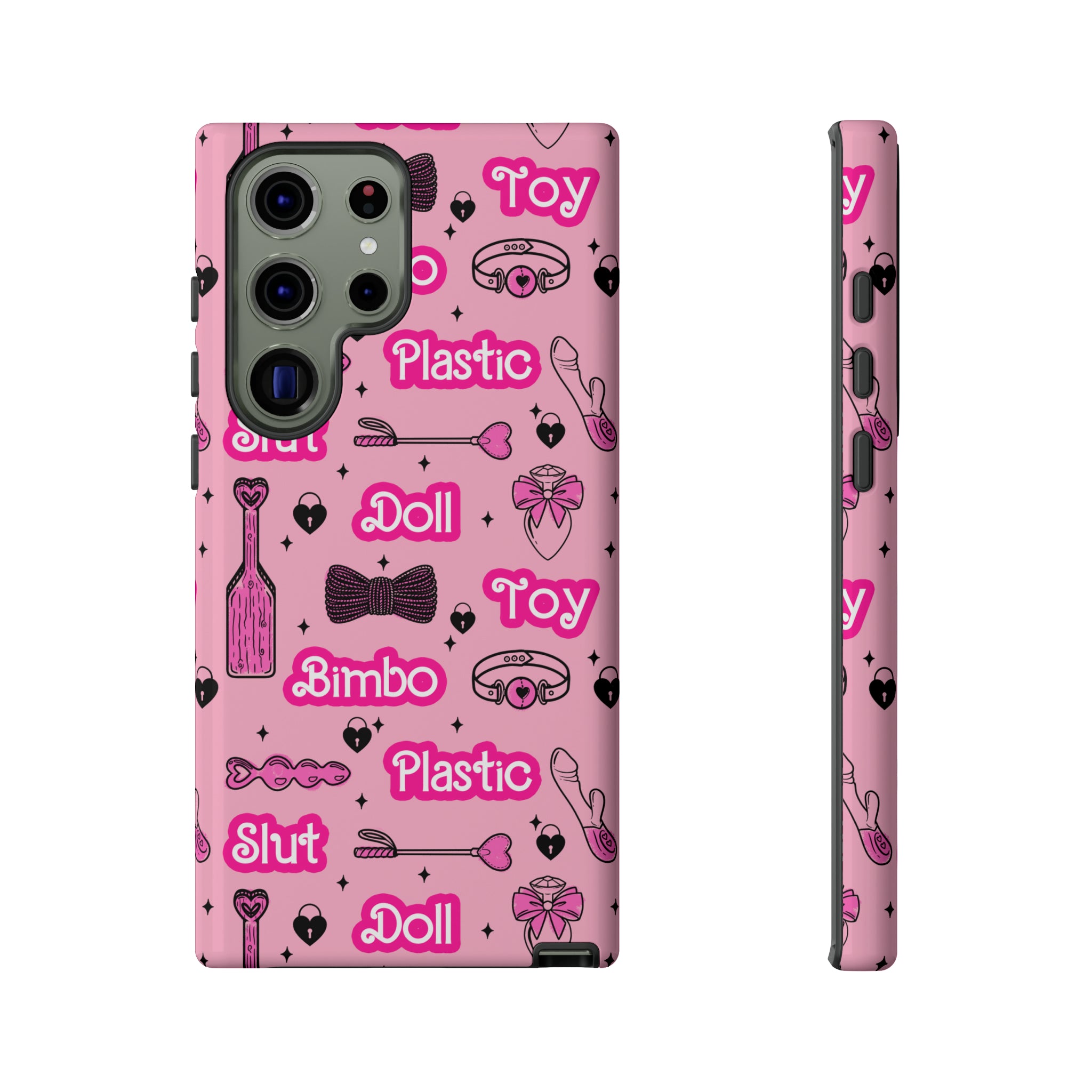 Bimbo Doll Fetish Phone Case Phone Case Restrained Grace   