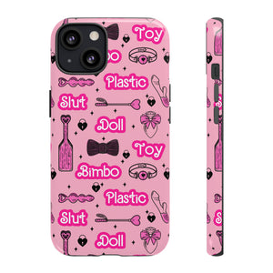 Bimbo Doll Fetish Phone Case Phone Case Restrained Grace   