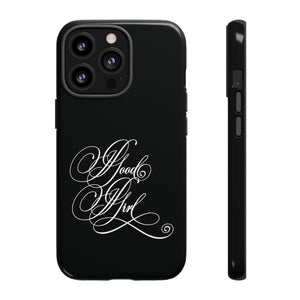 Good Girl Calligraphy Phone Case Phone Case Restrained Grace   