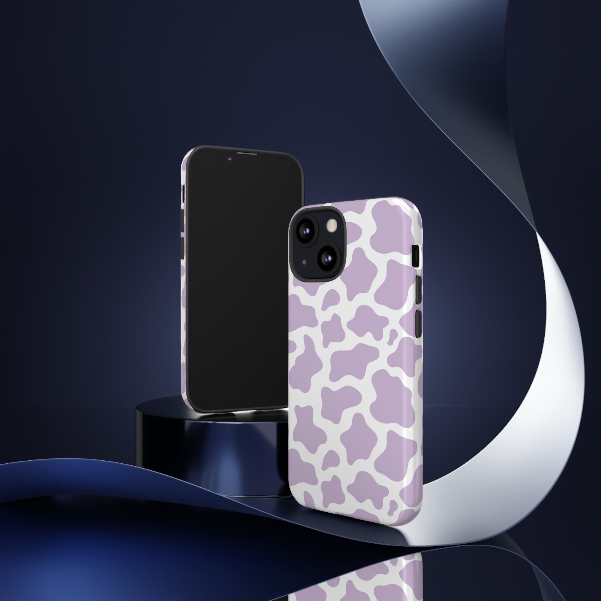 Lavender Cow Phone Case Phone Case Restrained Grace   