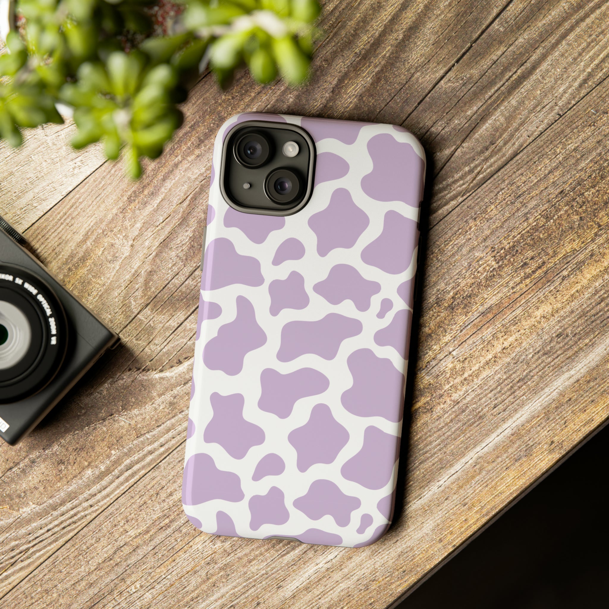 Lavender Cow Phone Case Phone Case Restrained Grace   