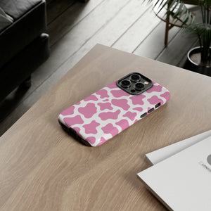 Pink Cow Phone Case Phone Case Restrained Grace   