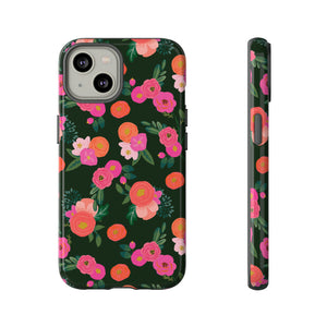 Miss Kit Floral Tough Phone Case Phone Case Restrained Grace   