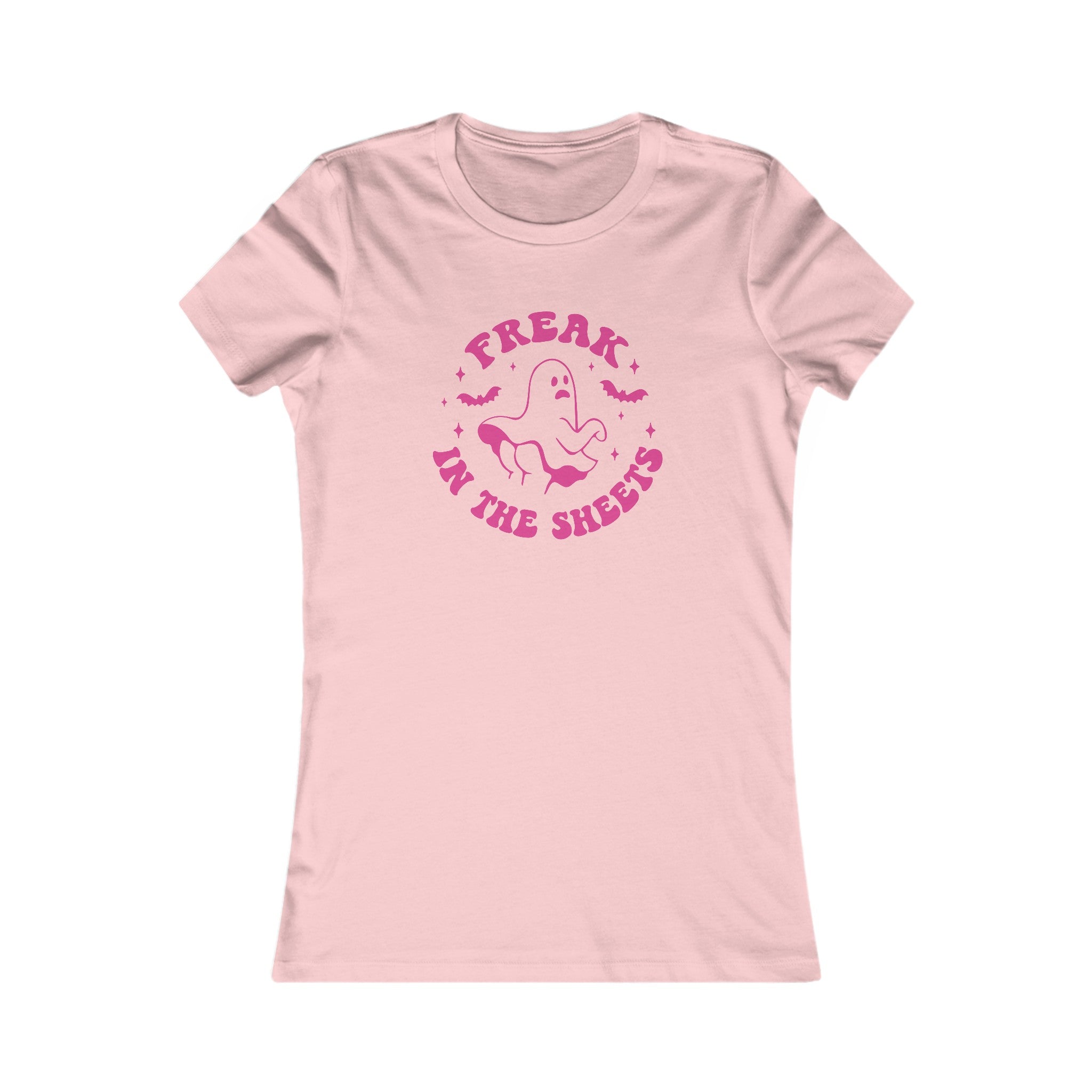 Freak in the Sheets - Halloween Femme Fit Tee T-Shirt Restrained Grace S Pink 