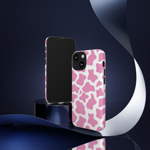 Pink Cow Phone Case Phone Case Restrained Grace   