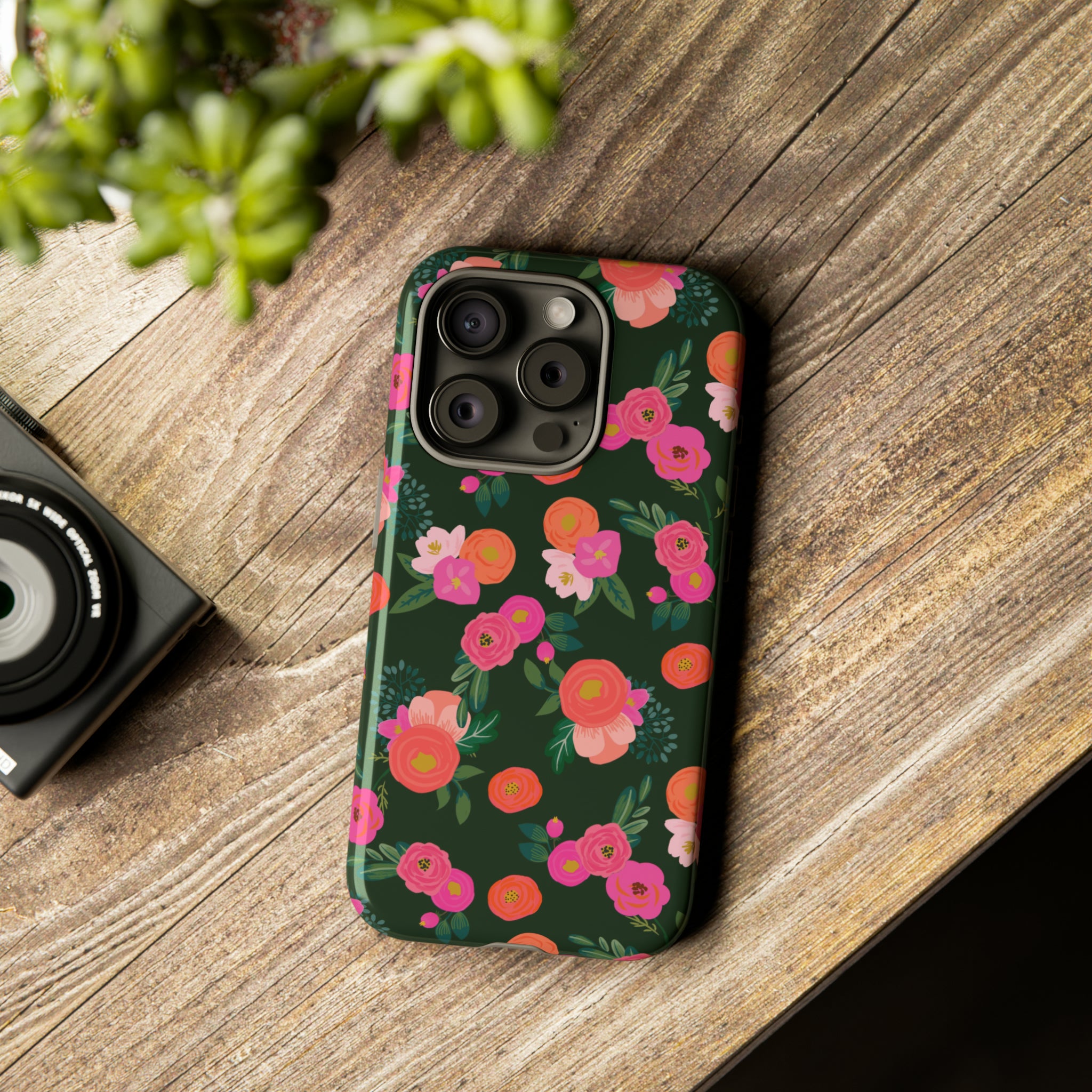 Miss Kit Floral Tough Phone Case Phone Case Restrained Grace   