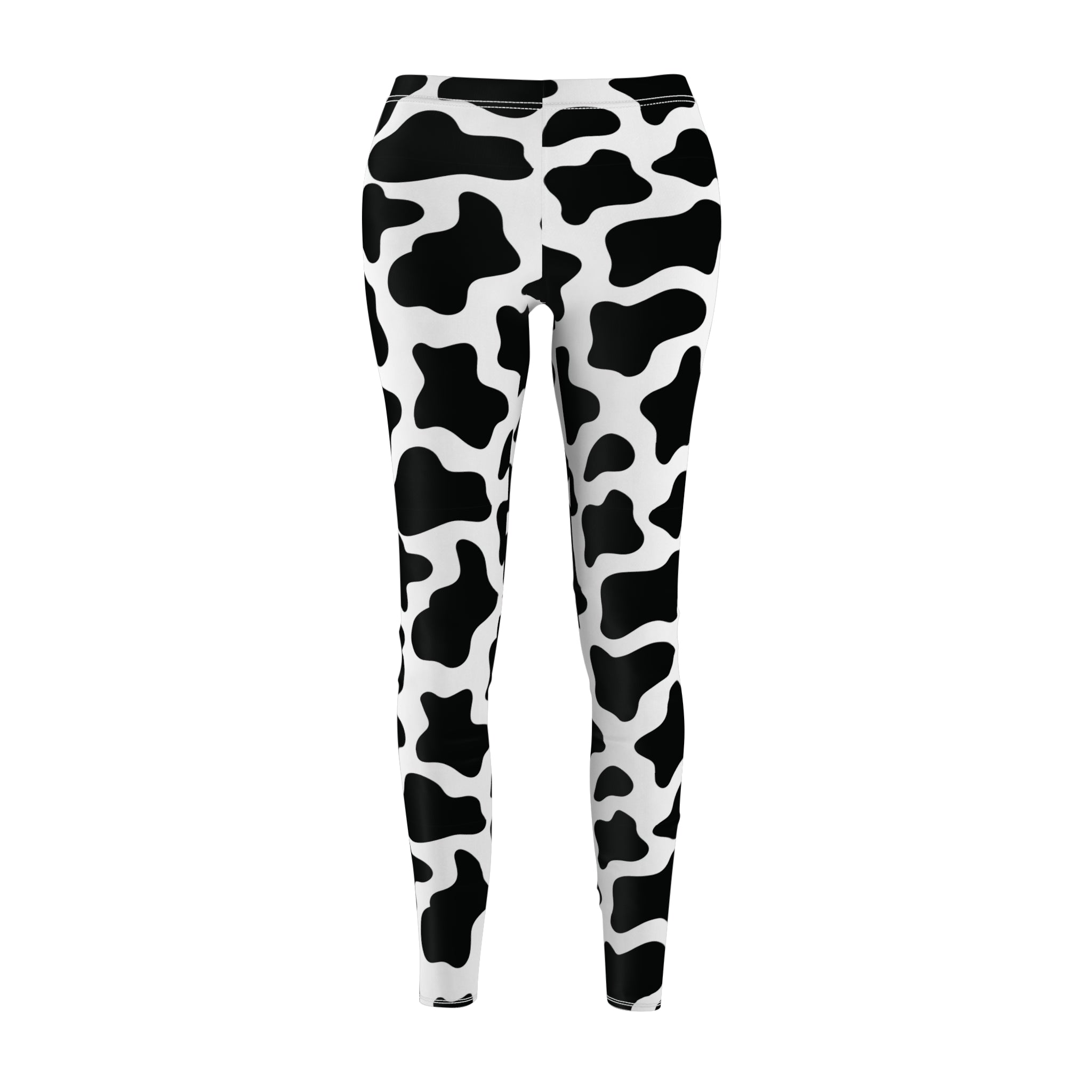 Cow Print Soft Touch Leggings Leggings Restrained Grace   