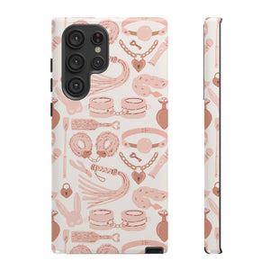 Blush Pink Kink Phone Case Phone Case Restrained Grace   