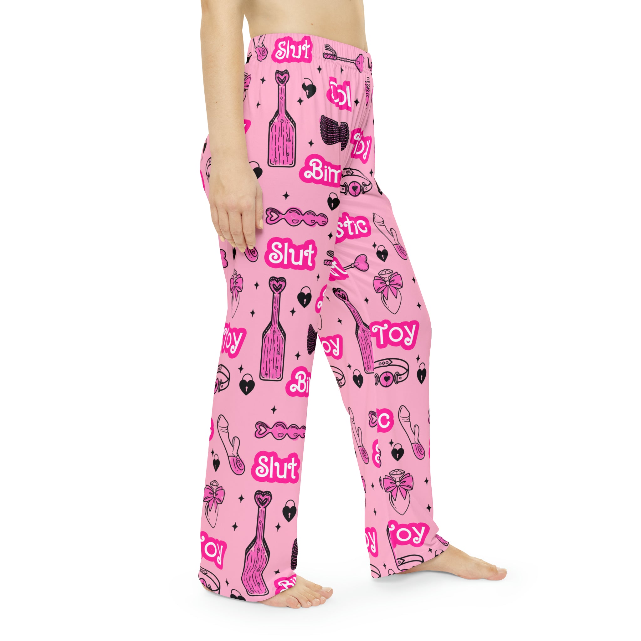 Bimbo Doll Fetish Pajama Pants - up to 6X Loungewear Restrained Grace   