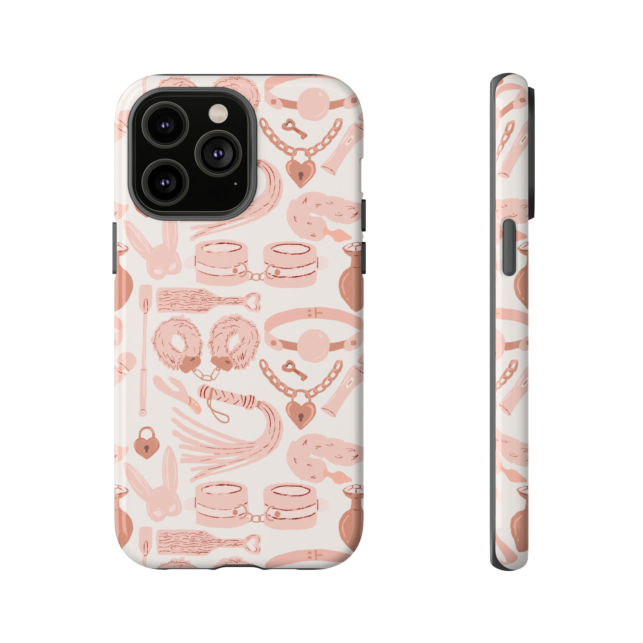 Blush Pink Kink Phone Case Phone Case Restrained Grace   