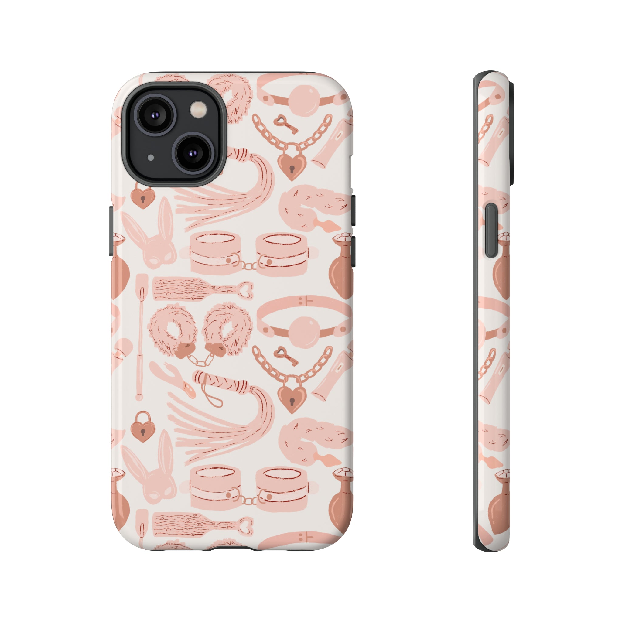 Blush Pink Kink Phone Case Phone Case Restrained Grace   