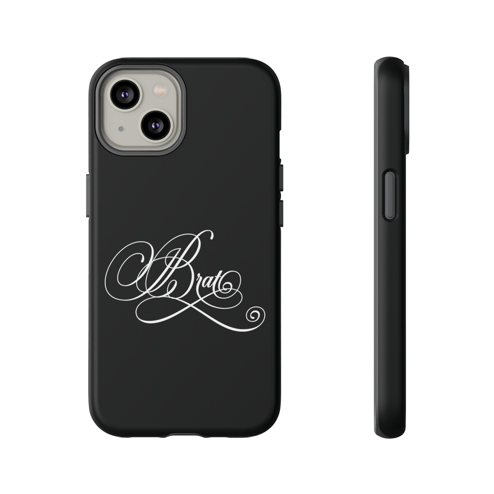 Brat Calligraphy Phone Case Phone Case Restrained Grace   