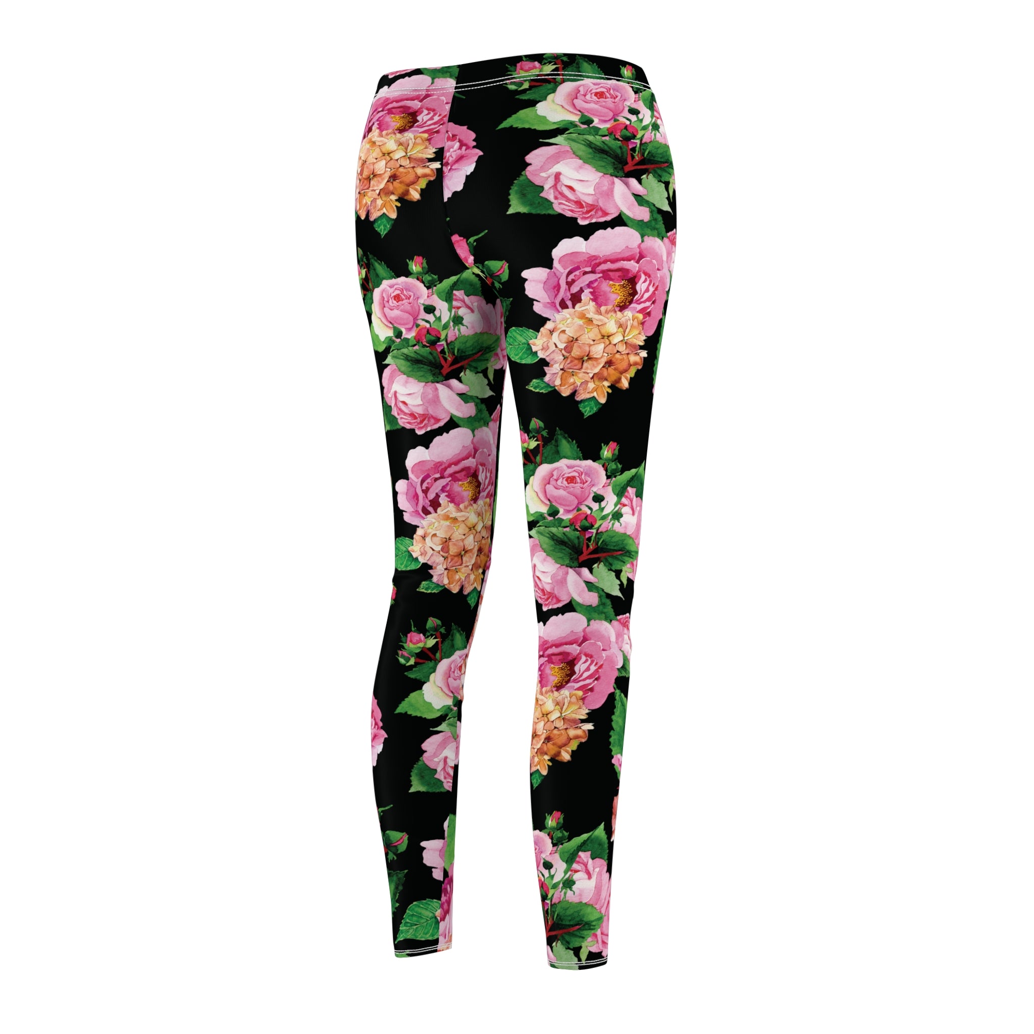 Sweet Wendie Floral Soft Touch Leggings Leggings Restrained Grace   