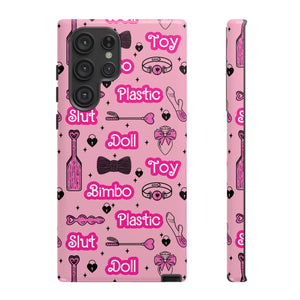 Bimbo Doll Fetish Phone Case Phone Case Restrained Grace   