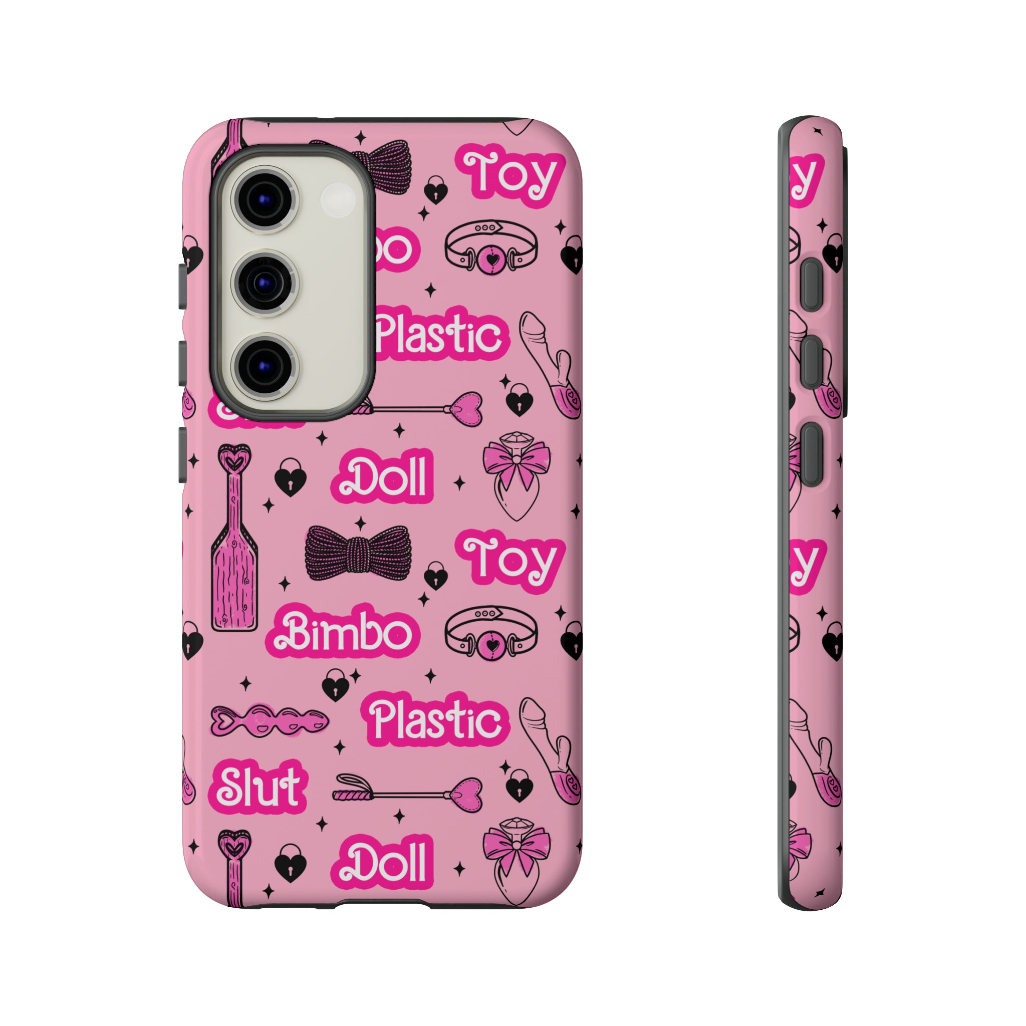 Bimbo Doll Fetish Phone Case Phone Case Restrained Grace   