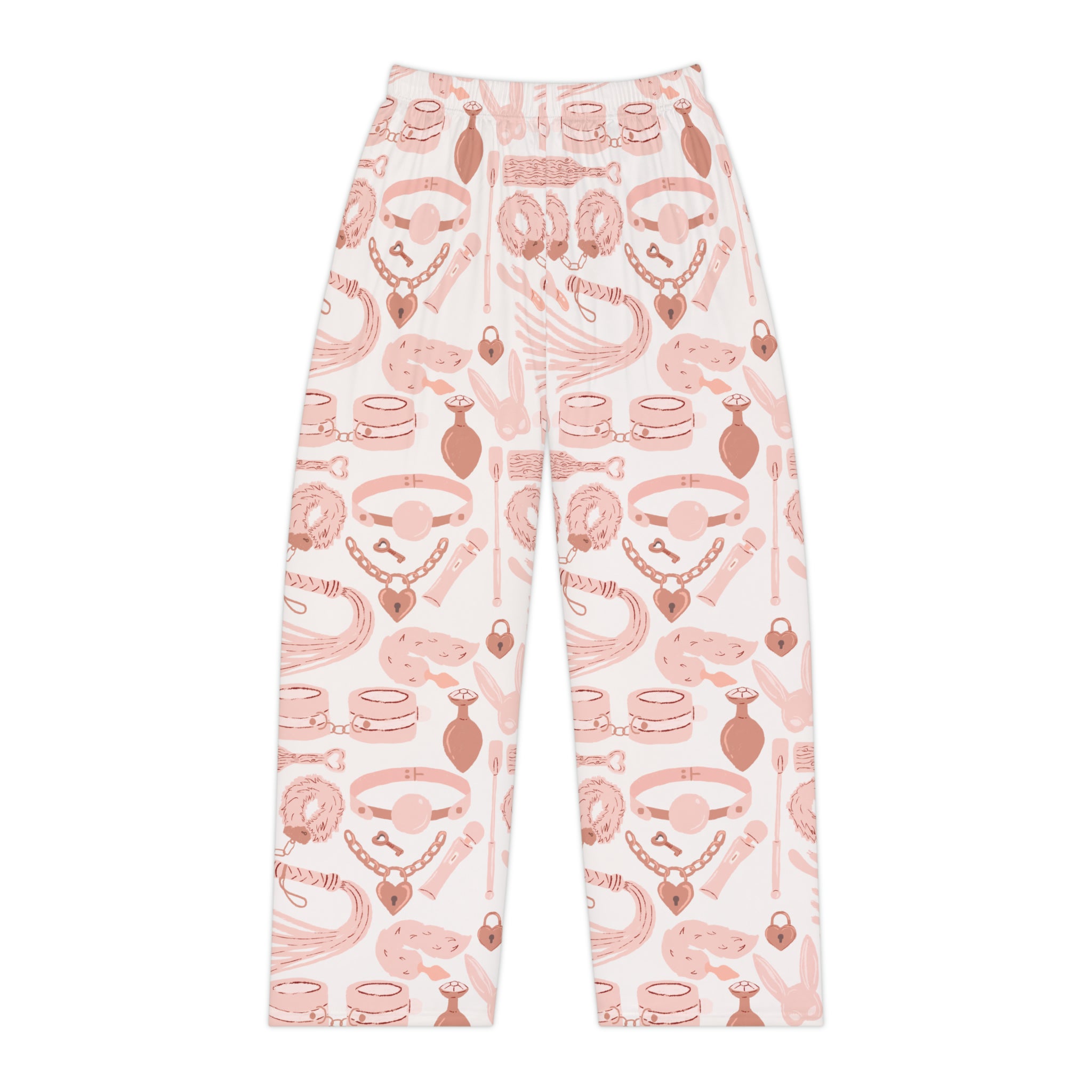 Blush Pink Kink Pajama Pants - up to 6X Loungewear Restrained Grace   