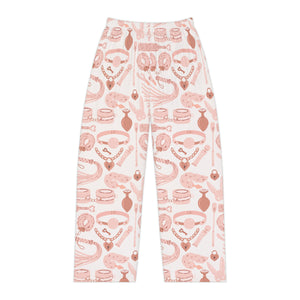 Blush Pink Kink Pajama Pants - up to 6X Loungewear Restrained Grace   