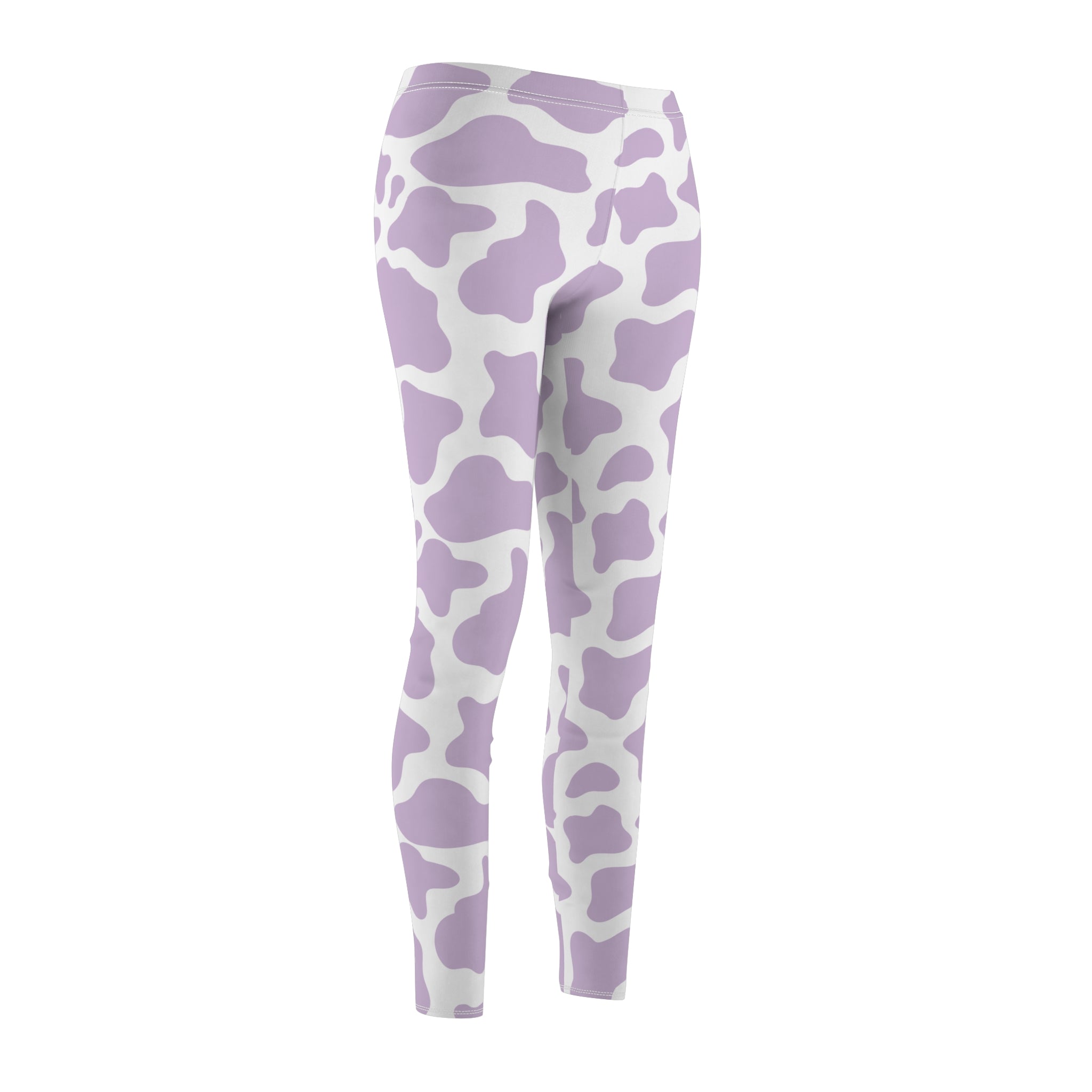 Lavender Cow Soft Touch Leggings Leggings Restrained Grace   