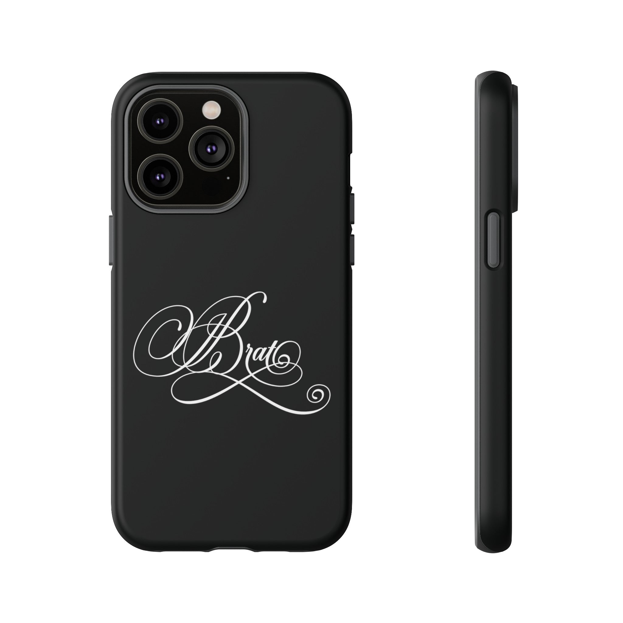 Brat Calligraphy Phone Case Phone Case Restrained Grace   