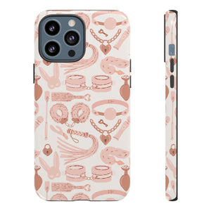 Blush Pink Kink Phone Case Phone Case Restrained Grace   