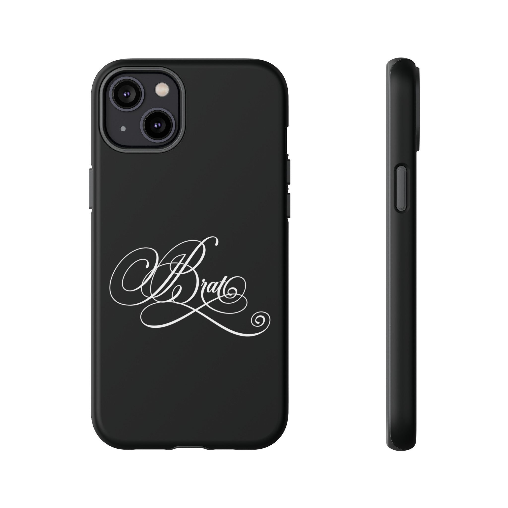 Brat Calligraphy Phone Case Phone Case Restrained Grace   