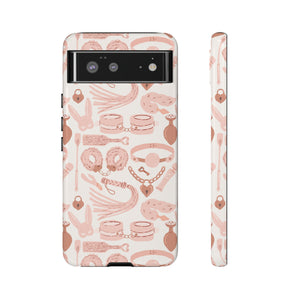 Blush Pink Kink Phone Case Phone Case Restrained Grace   