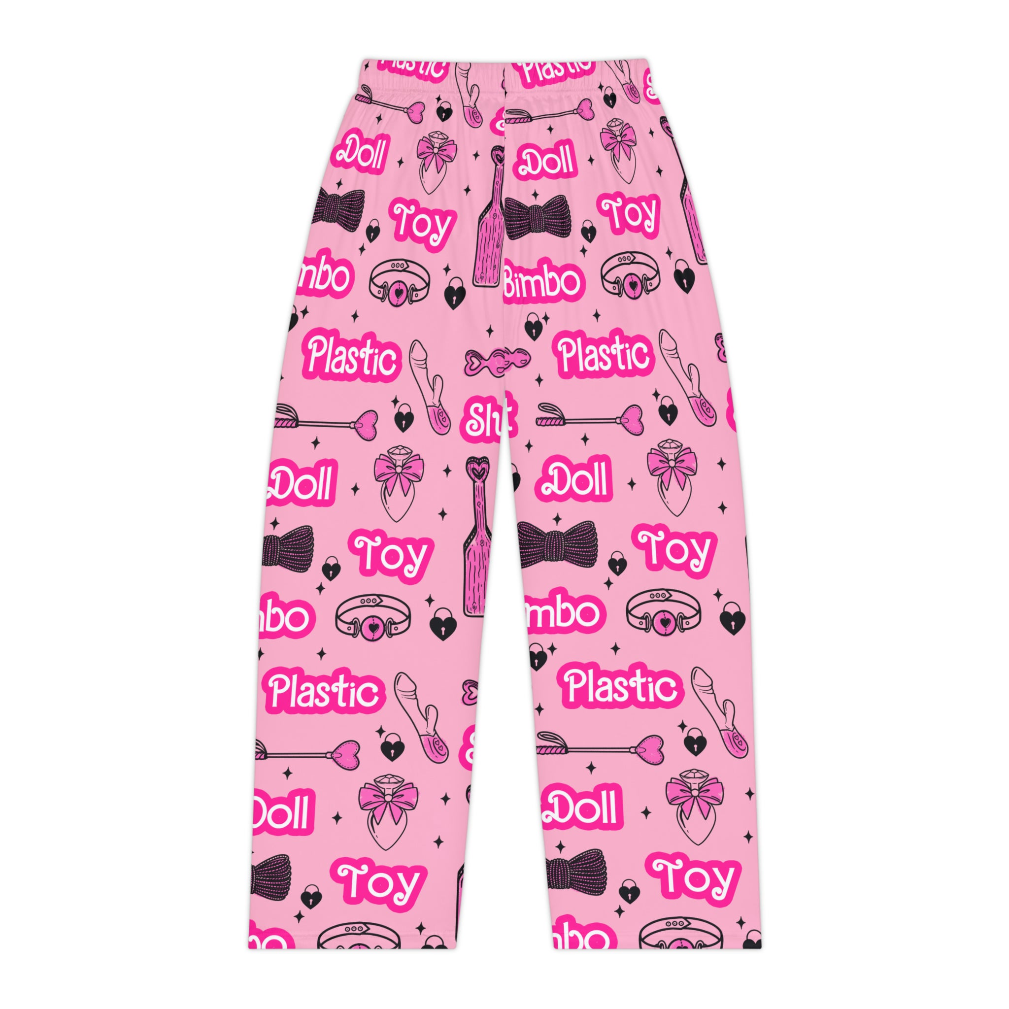 Bimbo Doll Fetish Pajama Pants - up to 6X Loungewear Restrained Grace   