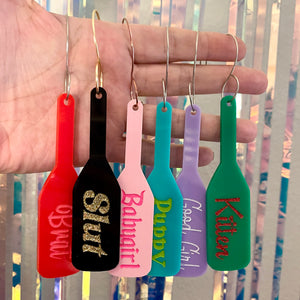 Design Your Own Acrylic Paddle BDSM Christmas Ornament Ornament Restrained Grace