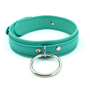 Design Your Own Deluxe Leather Bondage Collar Collar Restrained Grace   