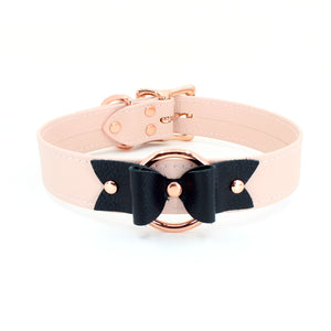 Design Your Own Ring & Bow BDSM Collar Collar Restrained Grace   