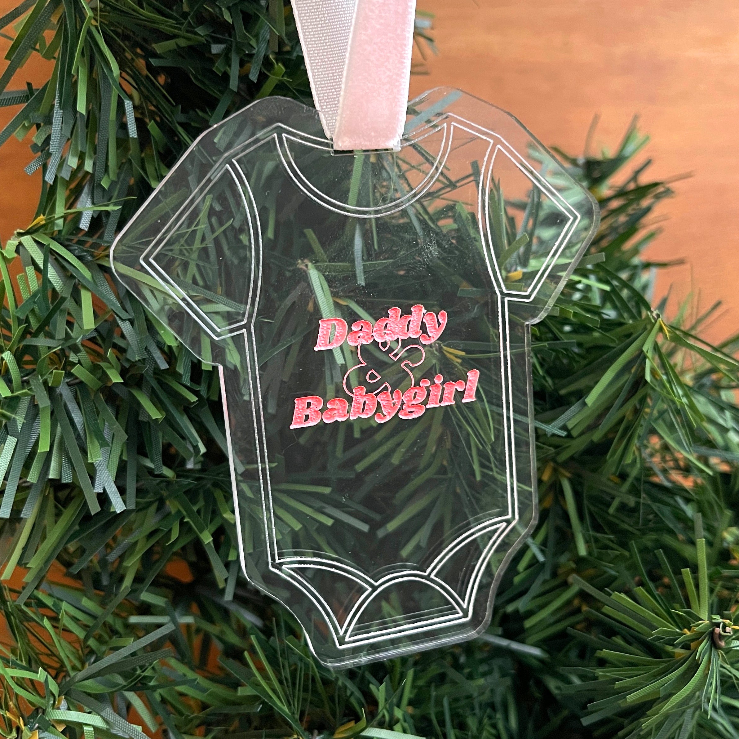 Personalized Caregiver & Little BDSM Ornament Ornament Restrained Grace   