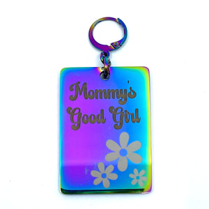 Design Your Own Steel Collar Tag - Rectangle Collar Tag Restrained Grace   