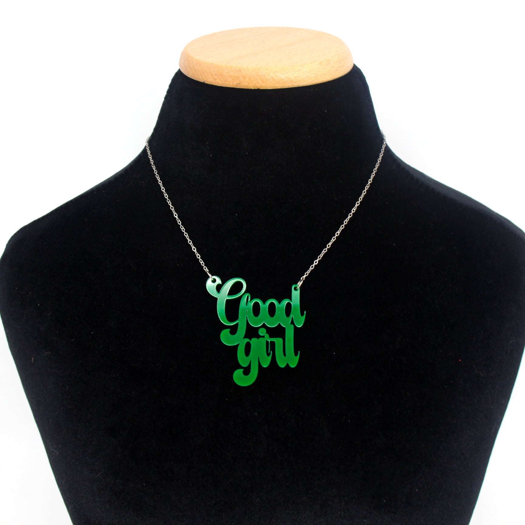 Design Your Own Groovy Good Girl Necklace Necklace Restrained Grace   