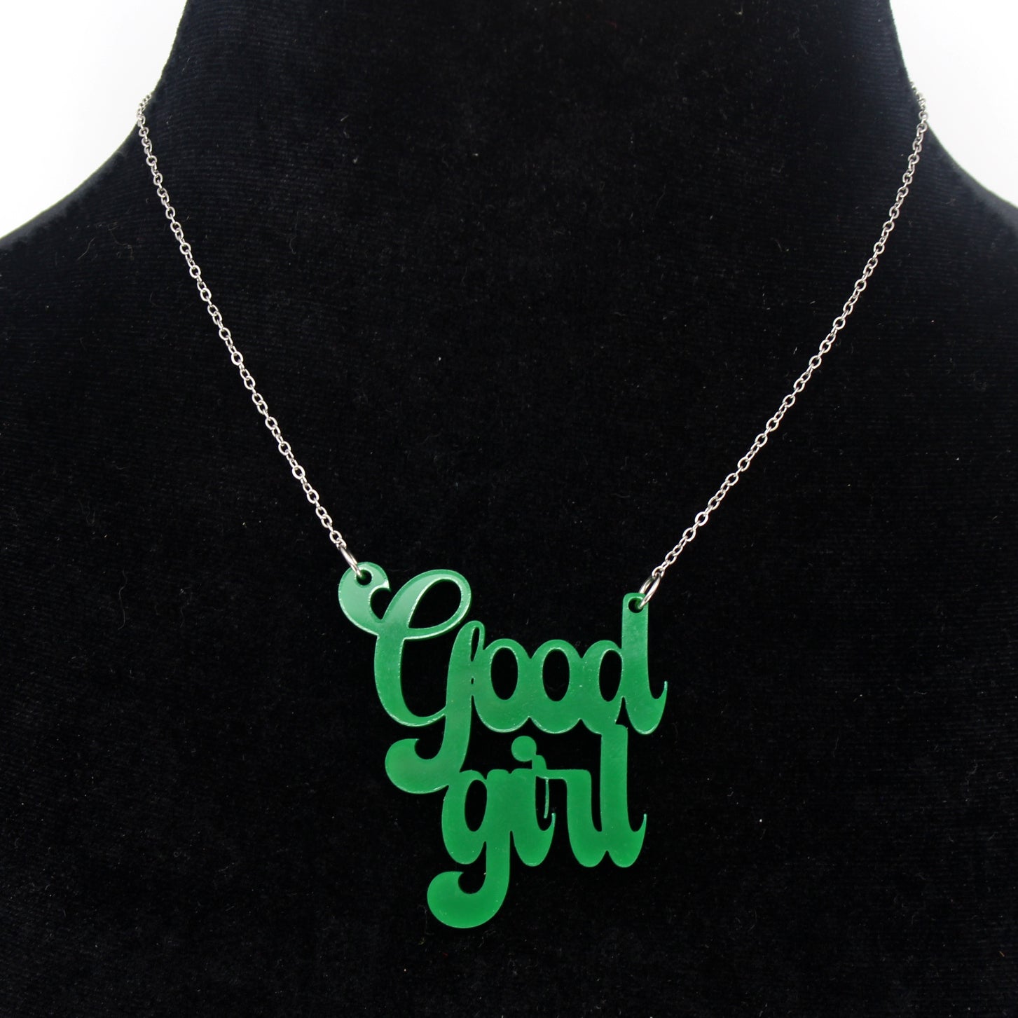 Design Your Own Groovy Good Girl Necklace Necklace Restrained Grace   