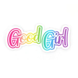 Frankly 90's Good Girl - Vinyl Sticker Sticker Restrained Grace   