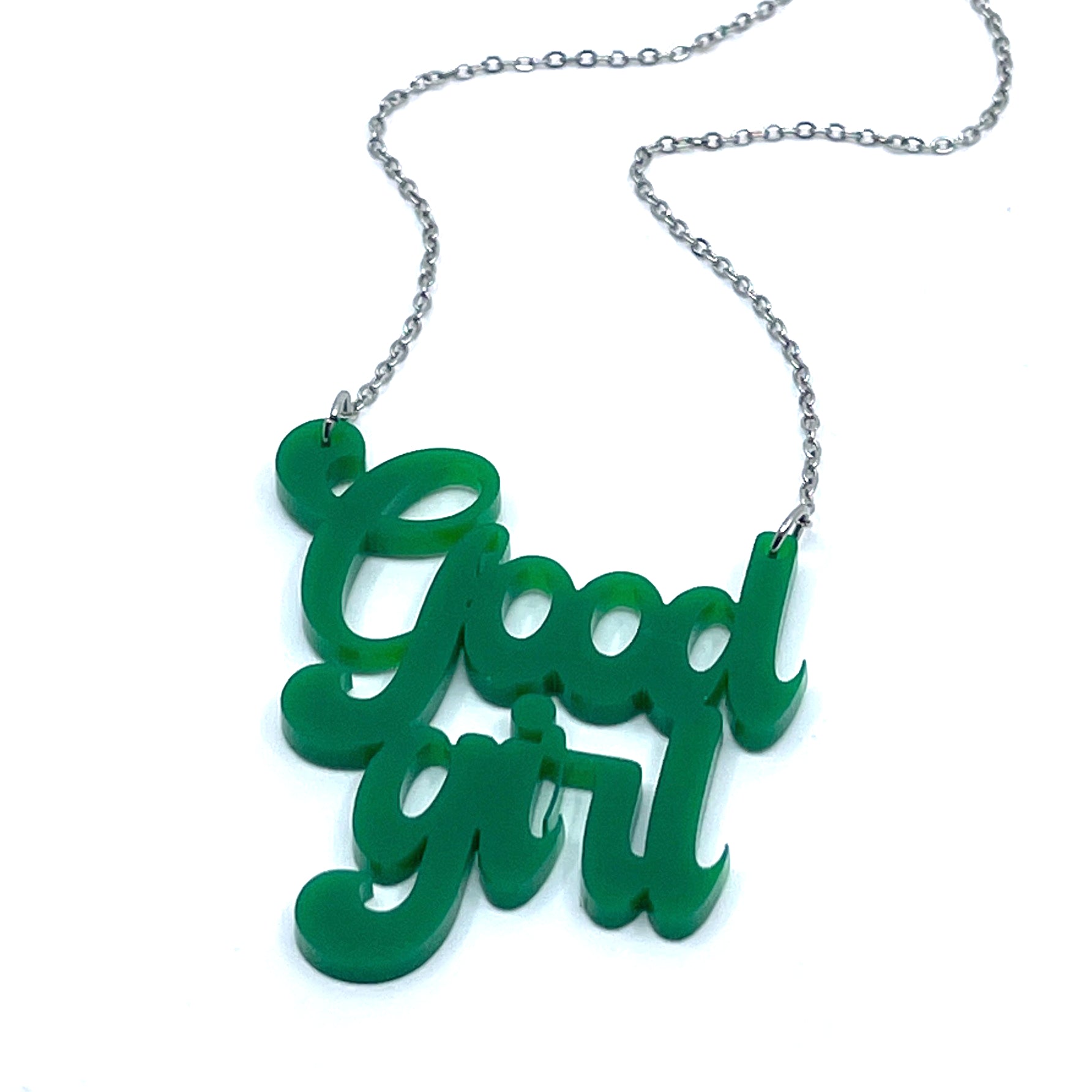 Design Your Own Groovy Good Girl Necklace Necklace Restrained Grace   