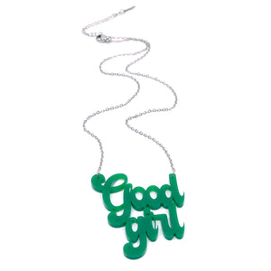 Design Your Own Groovy Good Girl Necklace Necklace Restrained Grace   