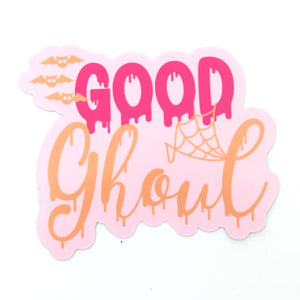 Good Ghoul - Halloween Praise Kink Vinyl Stickers Sticker Restrained Grace   