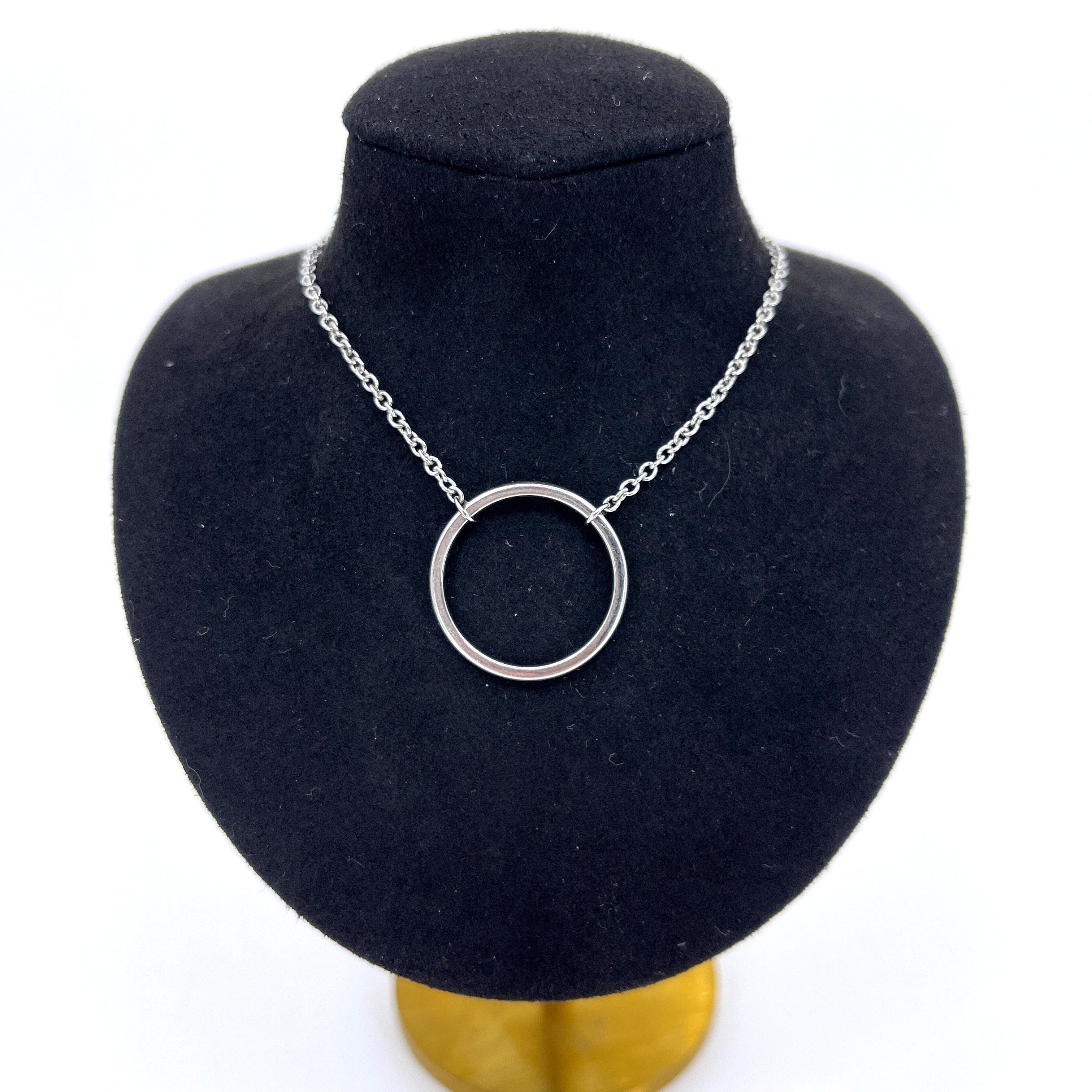 Dainty Ring of O Day Collar - Stainless Steel