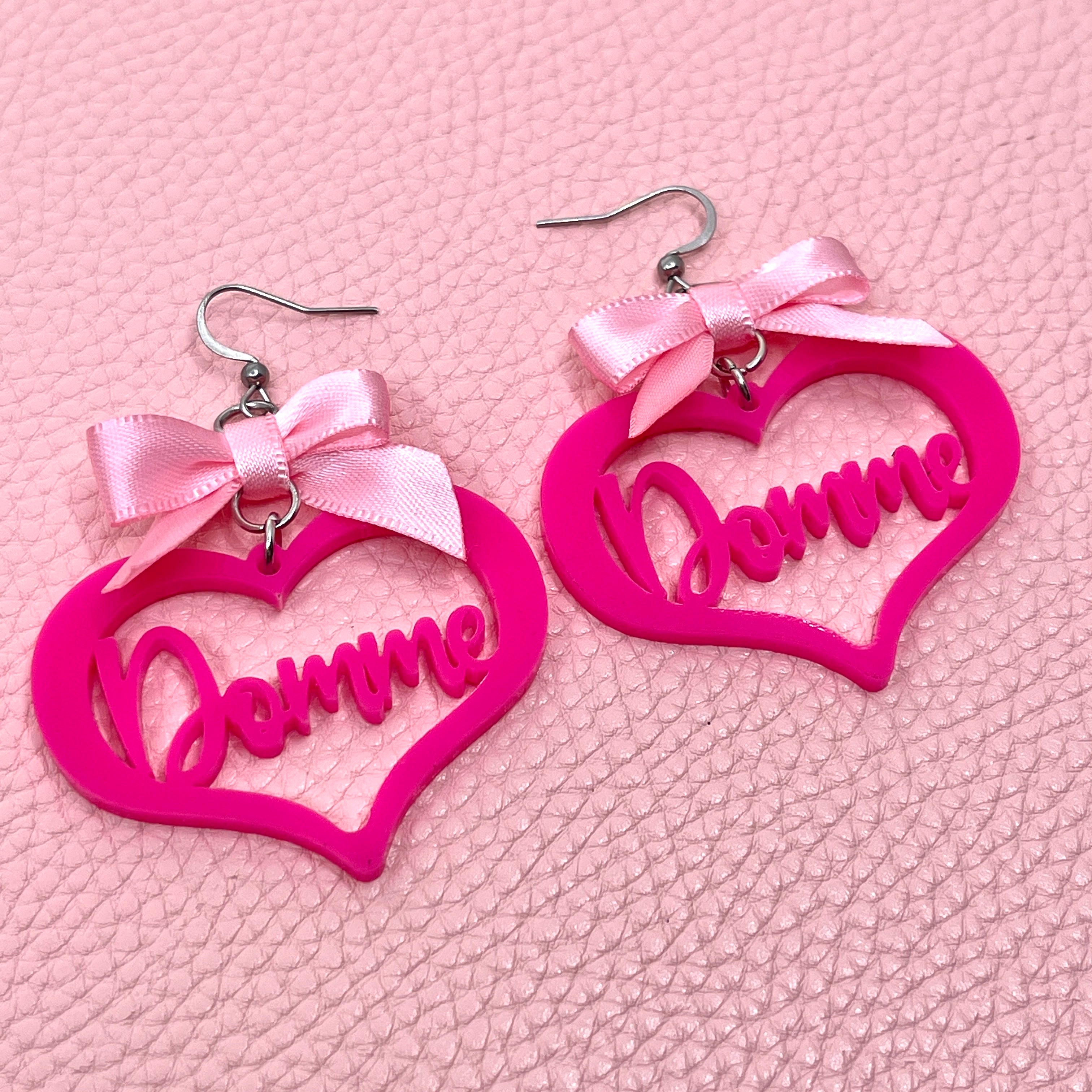 Design Your Own Femme Domme Earrings Earrings Restrained Grace   