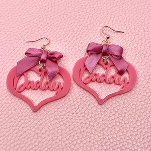 Design Your Own Femme Domme Daddy Earrings Earrings Restrained Grace   