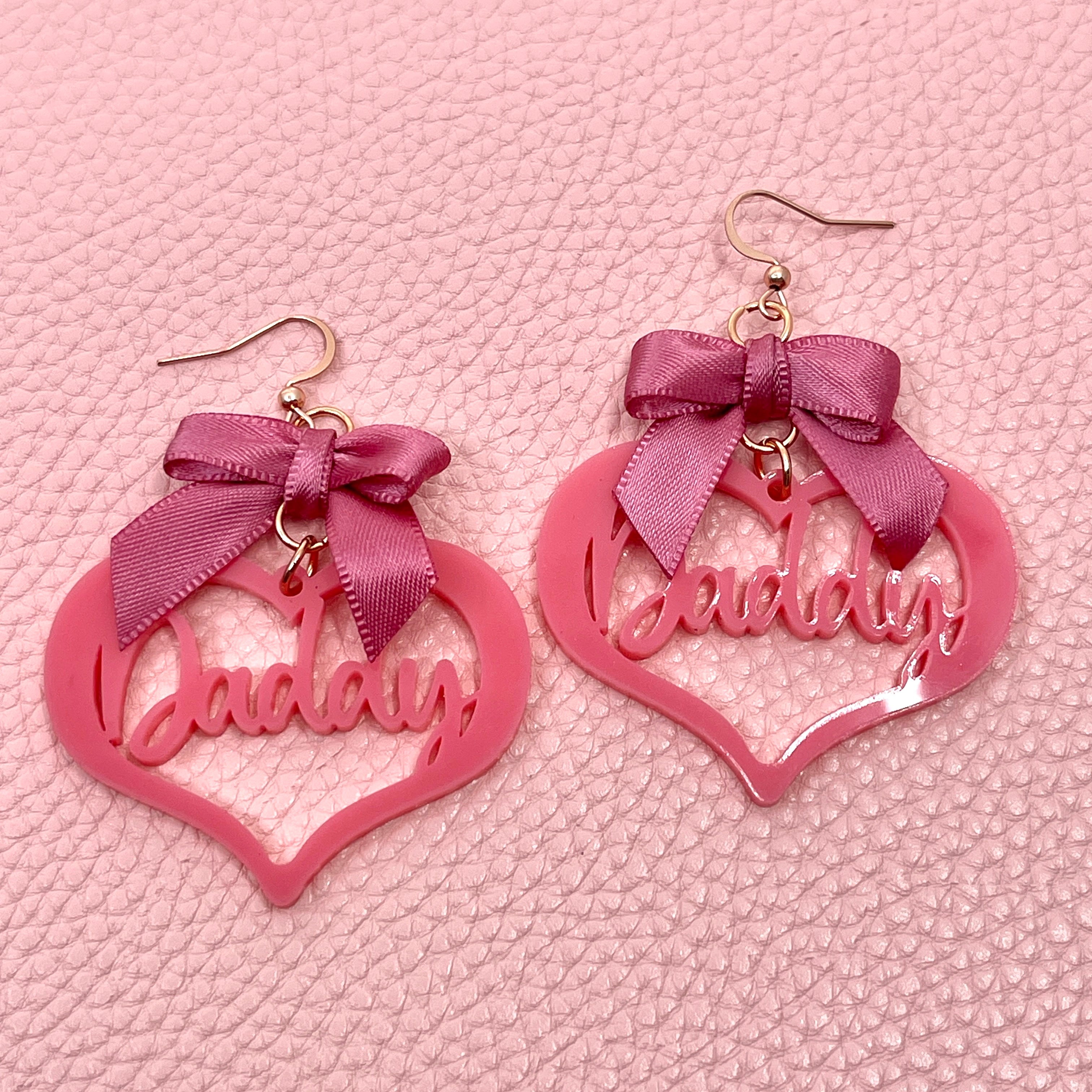 Design Your Own Femme Domme Daddy Earrings Earrings Restrained Grace   