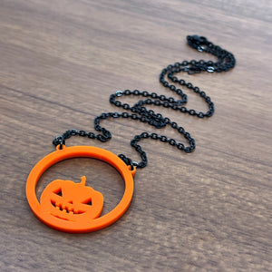 Jack o Lantern Ring of O Day Collar Necklace Restrained Grace   