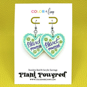 Plant Powered Earrings Earrings Color & Camp   