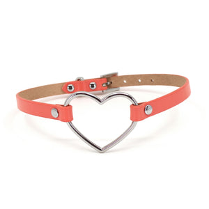 Design Your Own Heart Ring Mini BDSM Collar Collar Restrained Grace   