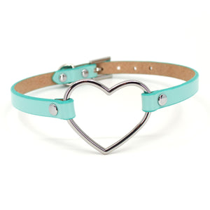 Design Your Own Heart Ring Mini BDSM Collar Collar Restrained Grace   