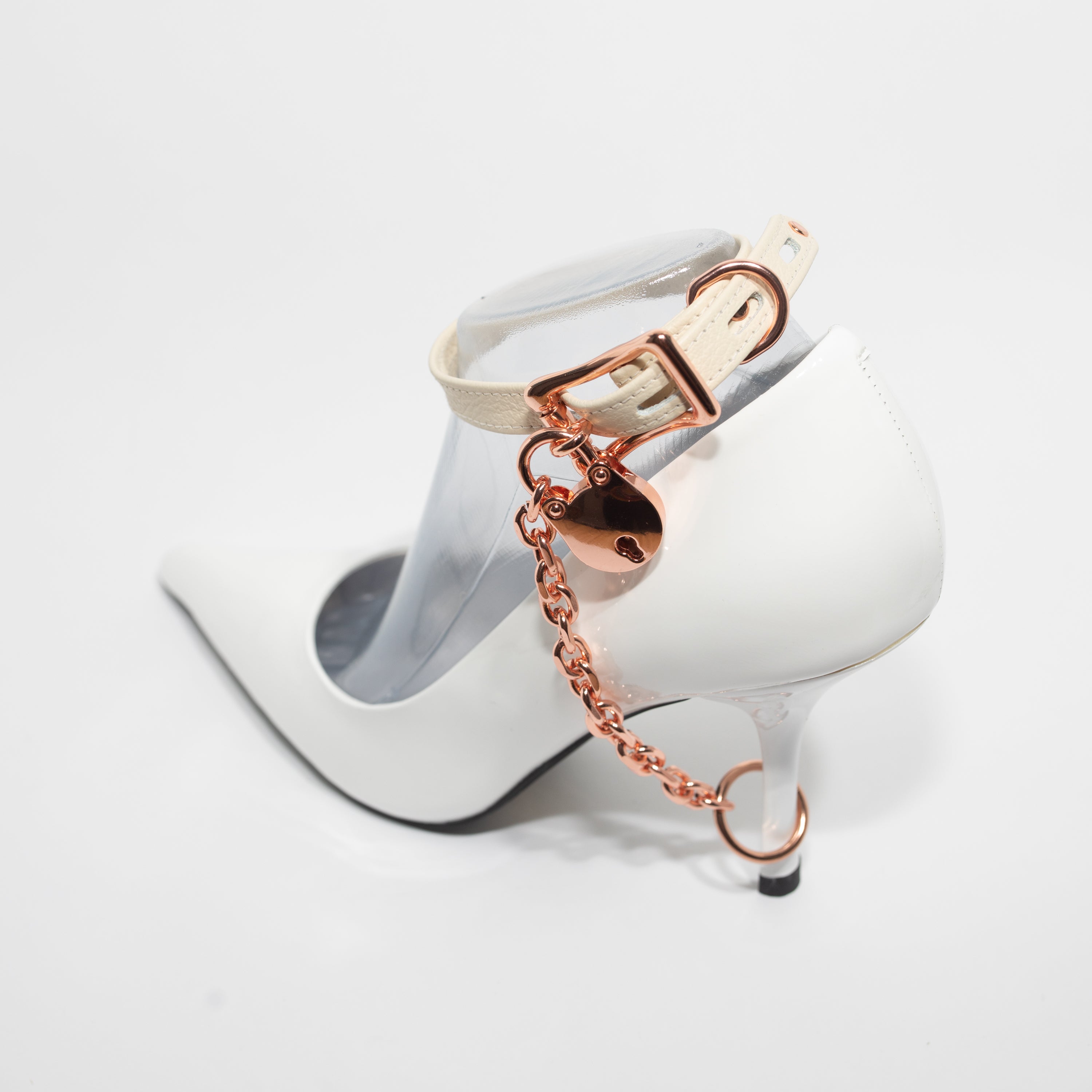 Design Your Own Bondage Heel Locks Cuffs Restrained Grace   