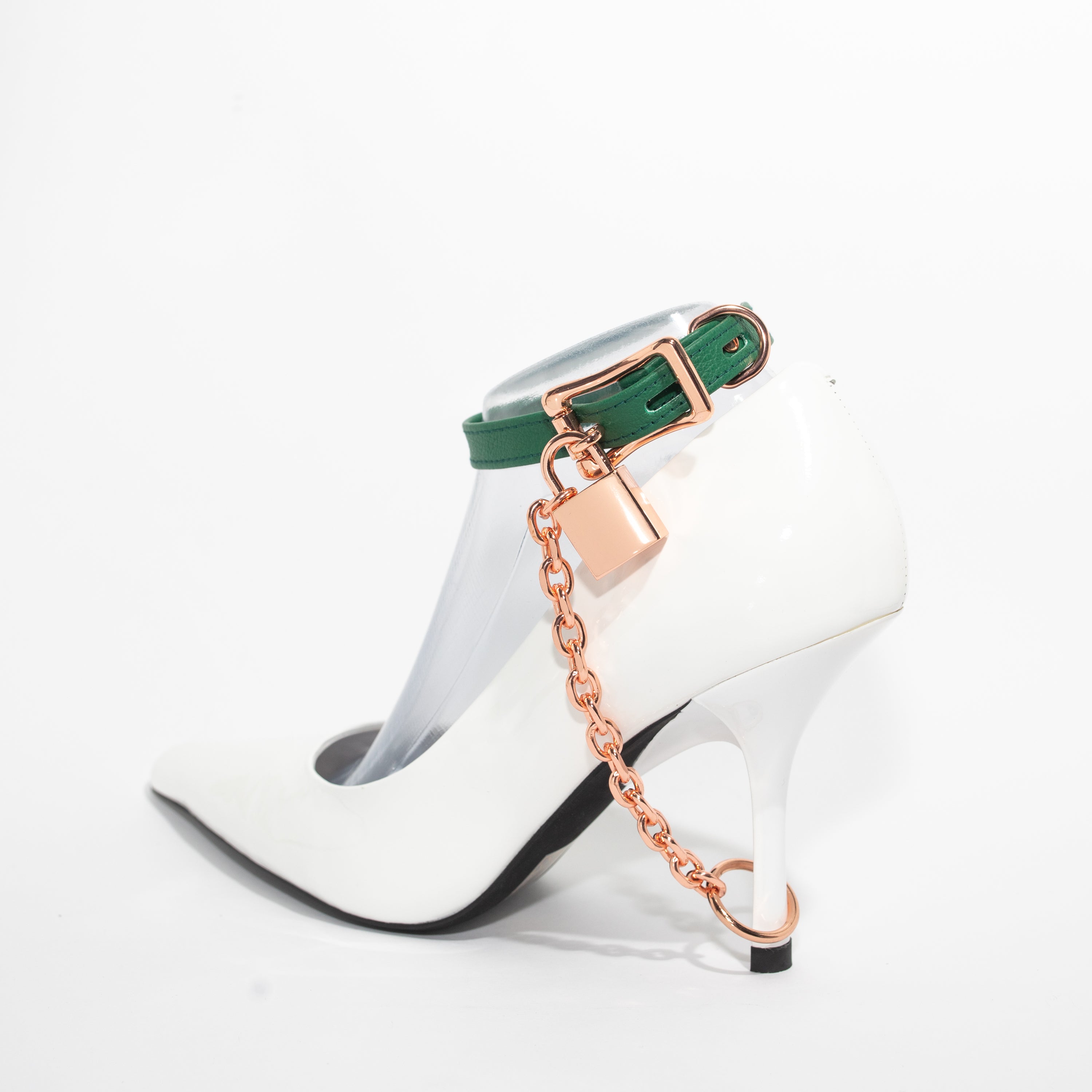 Design Your Own Bondage Heel Locks Cuffs Restrained Grace   