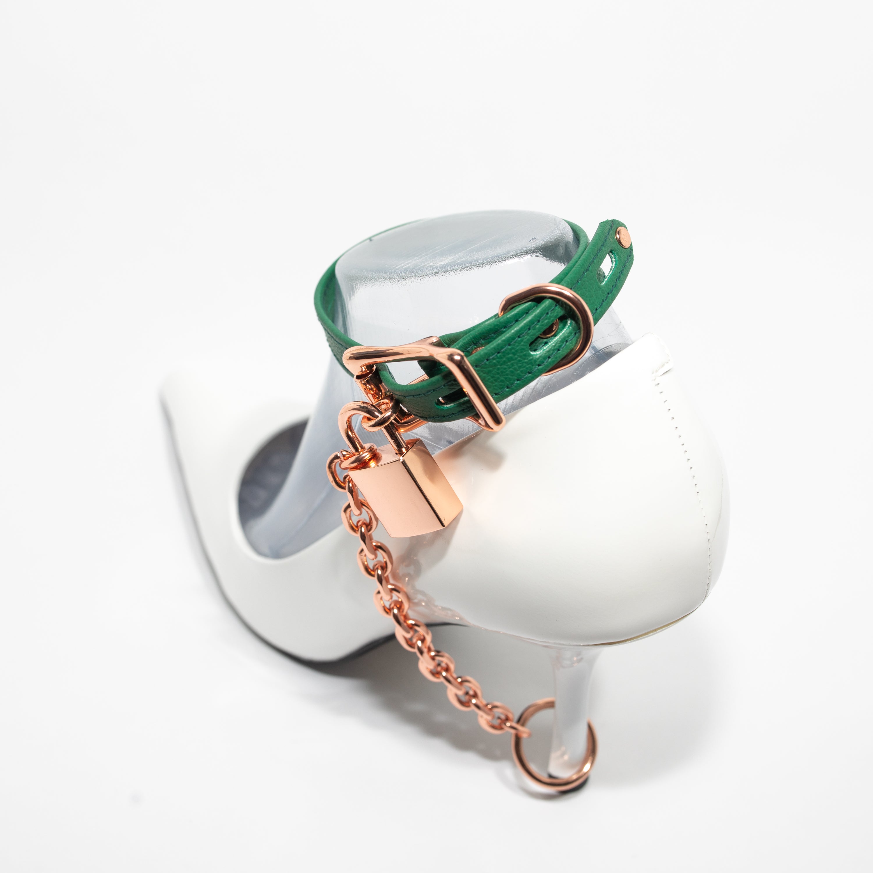 Design Your Own Bondage Heel Locks Cuffs Restrained Grace   